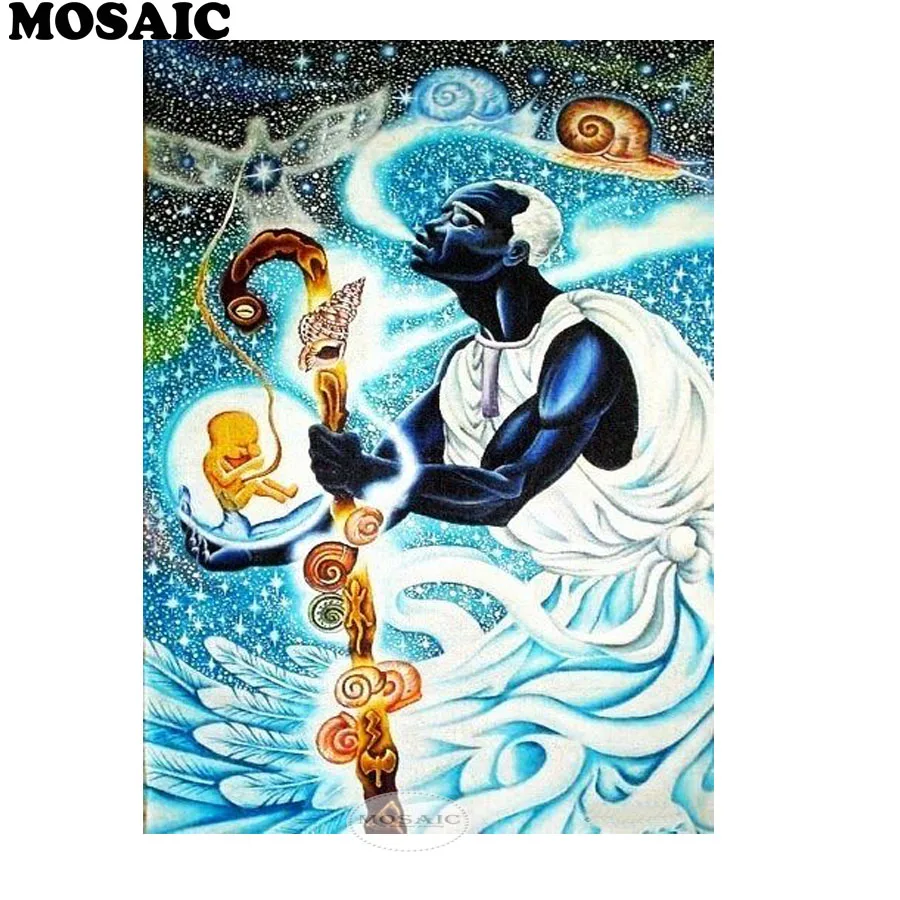 Yoruba Алмазная вышивка по низкой цене 5D алмазная мозаика настенные наклейки