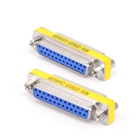 D-SUB DB25 Female to Female Connector Adapter Mini Gender Changer Printer Parallel LPT Port F TO F 1