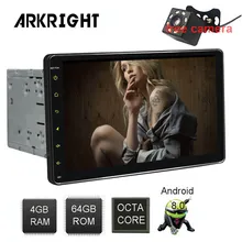 9” 2Din 4GB+64GB Android 8.0 Octa Core Wifi/GPS/Bluetooth universal Car Radio Multimedia Player support Rear/front Camera DVR