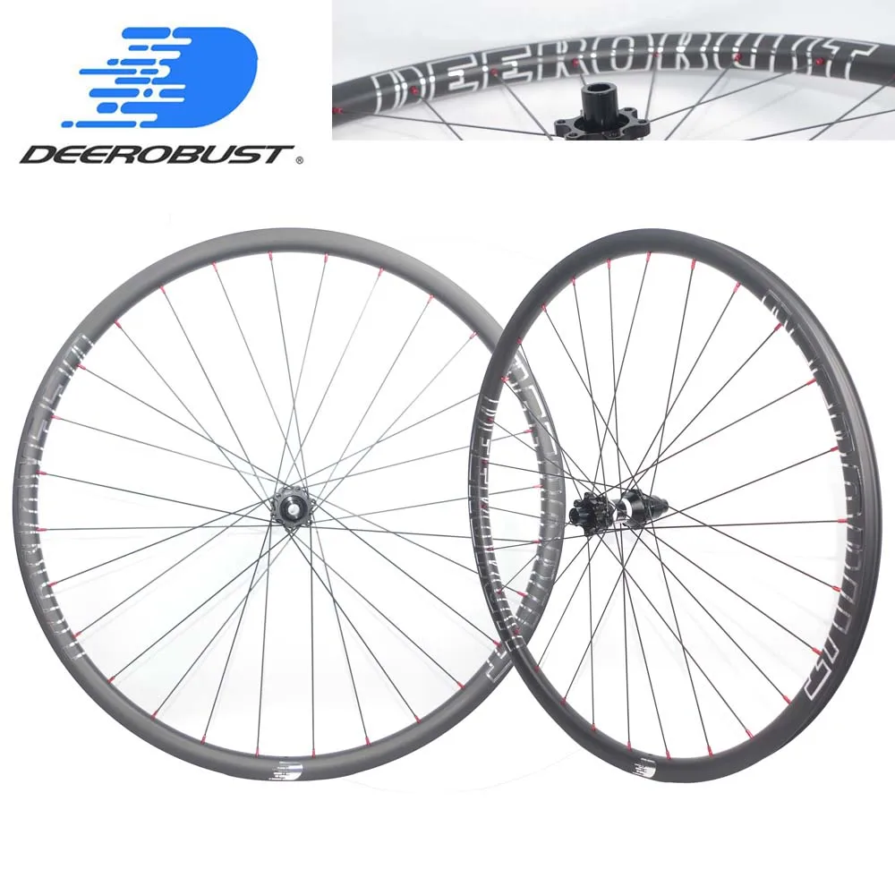 

1338g 29er carbon BOOST wheels 30mmm tubeless straight pull micro spline 29in MTB XC wheelset 110mm 148mm 15X110 12X148 11s 12s