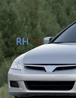 Soarhorse автомобиля заднего вида для боковой двери зеркало в виде ракушки чехол подходит для Honda Accord 2003 2004 2005 2006 2007 CM5 CM6 - Цвет: Right side  RH