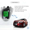 Автомобильный ЖК-дисплей EASYGUARD, с 2-ходовым ультразвуковым/ударным датчиком, ЖК-дисплей, разблокировка сигнализацией, универсальная вибраци... ► Фото 3/6