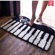 40x60 см classilca фортепиано дверной коврик половик коврик нескользящий коврик для прихожей музыкальная клавиатура коврики