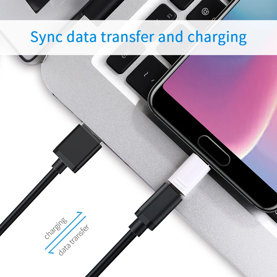 3Samsung S9 S8 plus Micro USB to USB Type C Adapter Converter Original Supercharge Charger Adapter Charging Note8 C5 C7 C9 pro
