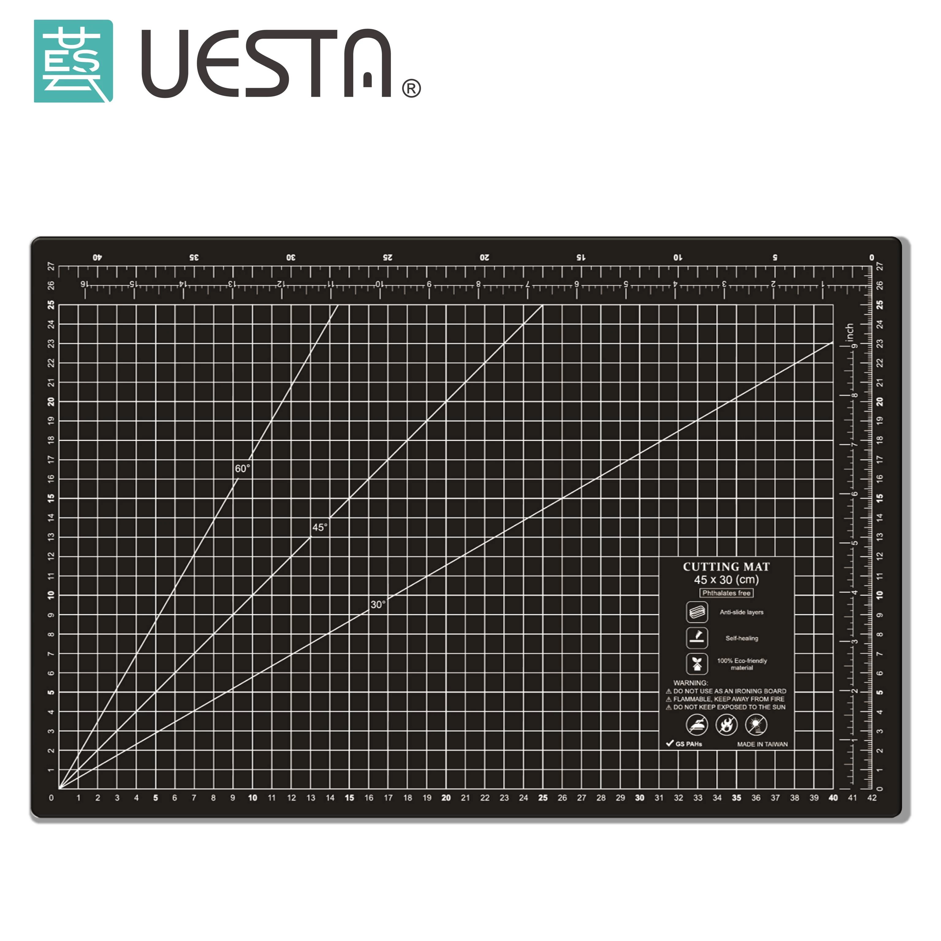 para plotter de corte de vinilo A3 18x 12 Tapete de corte adhesivo antideslizante Tabla de corte profesional de autocuraci/ón con rejillas base de corte Blanco Tapete de corte de vinilo