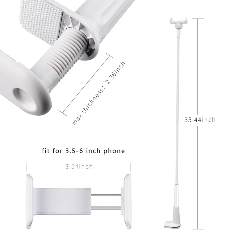 Preise LINGCHEN Flexible Desktop Halter für Xiaomi Iphone Samsung Telefon Halter Mit lange Arme einstellung Flexible Halterung Halter