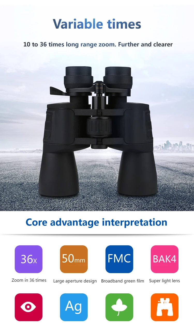 10000M High Clarity Binoculars Powerful Military For Outdoor Hunting