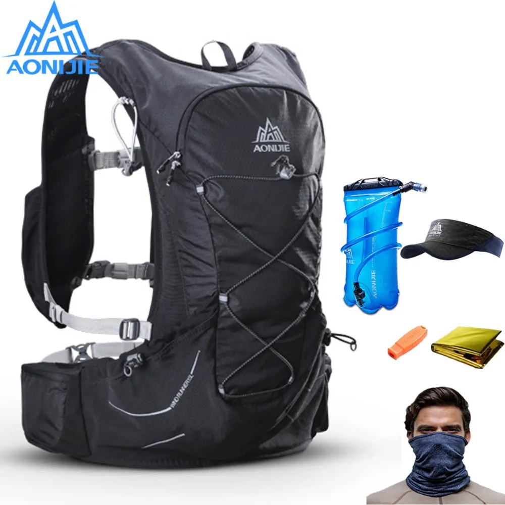 AONIJIE C930 Комплект Открытый легкий гидратации рюкзак 2L питьевая система для Пеший