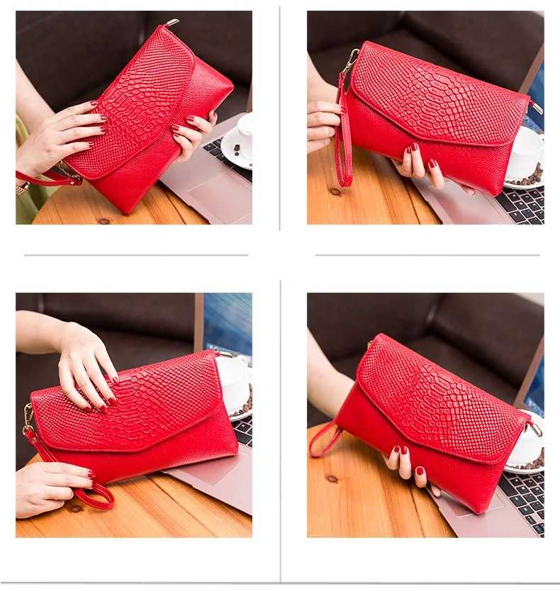 MJ Brand Serpentine Genuine Leather Women Messenger Bag Female Small Crossbody Bag Natural Real Leather Day Clutch with Wristlet (14)