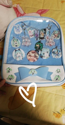 Clear Transparent Backpacks Women Harajuku Bow-knot Itabags Bags School Bags for Teenager Girls Designer Ita Bag Bookbag Bolsa photo review