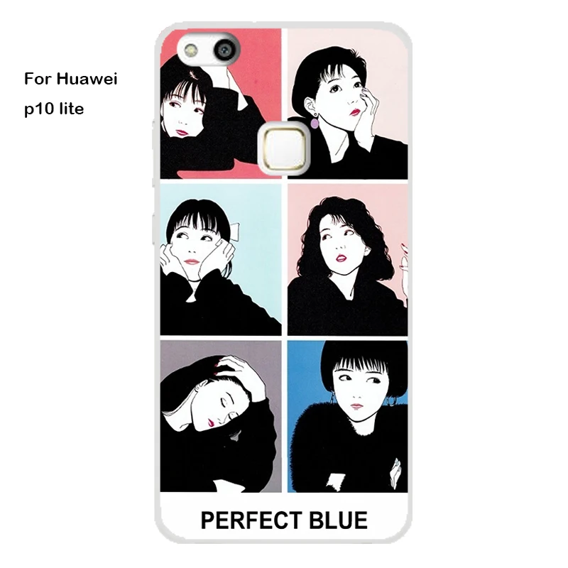 Huawei P10 lite Case Cover TPU Case For Huawei P10 lite Phone Cover Sweet Floral Cute Cat TPU P10 lite Soft Case Fashion 100%   19