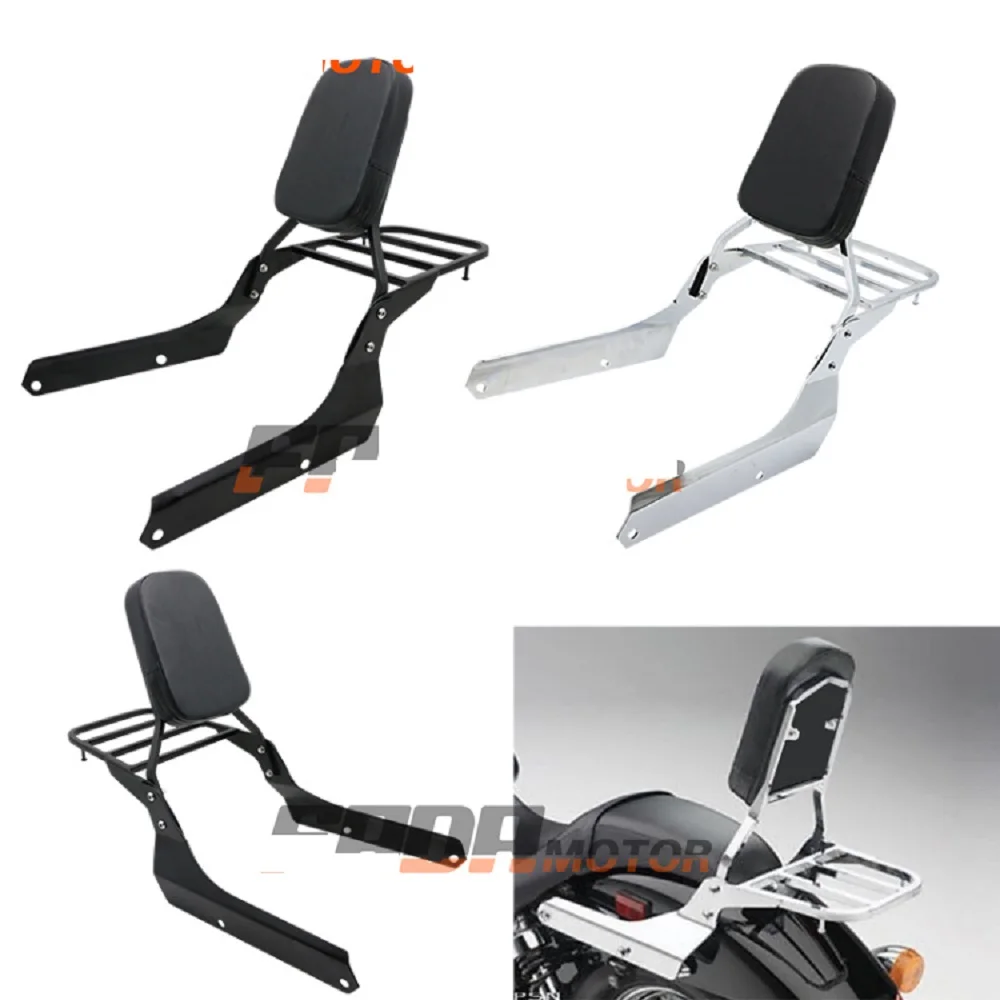 Стойка для багажа Sissy Bar подушка Honda Shadow VT750C2 Spirit 2007 2014 VT750C2B Phantom 2010 2015|Сиденья и
