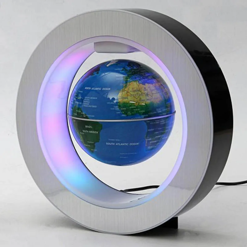 Mova Глобус Плавающий глобус магнитная левитация светильник для украшения дома c образный магнит Летающий Глобус