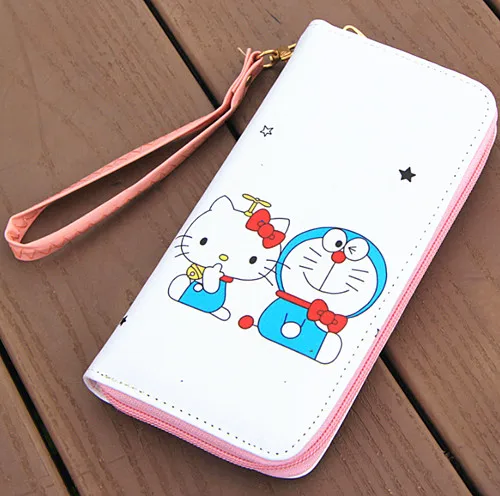 Новинка, Женский кошелек с милым рисунком Hello kitty и клатч, сумка для телефона KX-W7298 - Цвет: L