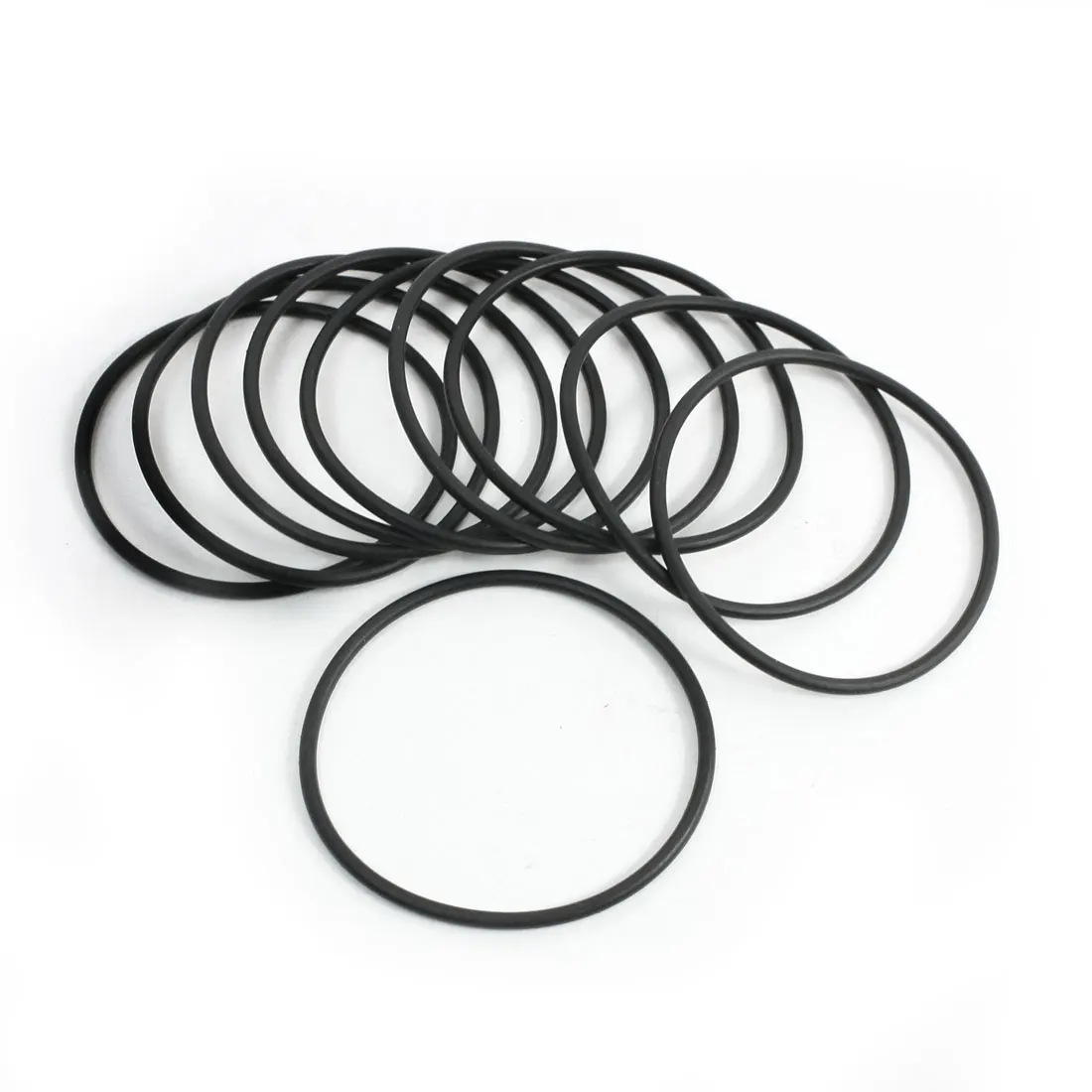 Uxcell 10 Pcs 2.4Mm Flexible Rubber Sealing Oil Filter O Ring Gasket Black Id . 50.2mm 53