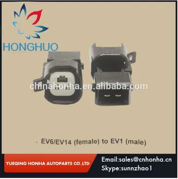 

EV1 Jetronic male To EV6 EV14 FOR USCAR FEMALE LS2 LS3 LSX Injector Harness Adapter Connector for waterproof auto connector