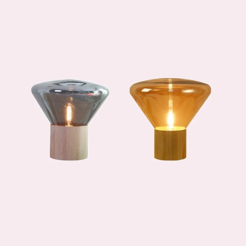 Nordic Style Glass Floor Lamp Lights Fashion Design Glass Table lamps Lights For Living Room Country House Bar Hotel bedroom