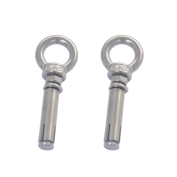 

M6x60mm 304 Stainless Steel Ring Internal Expansion Lifting Expansion Eyebolt Pack of 2