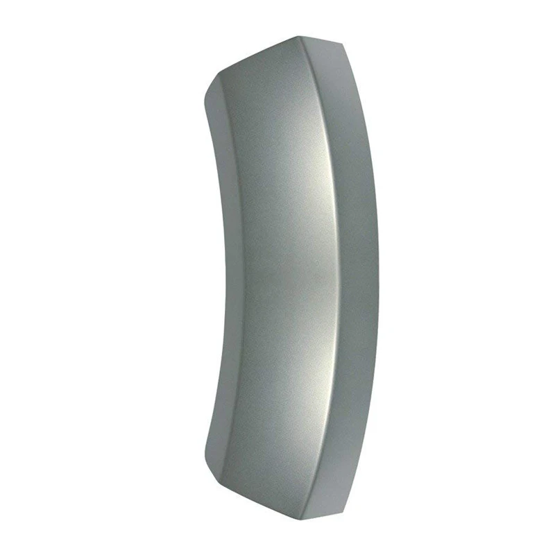 Plateado plástico Secadora Manija De Puerta Para Bosch wte843s1gb//27 wte843s1gb//30