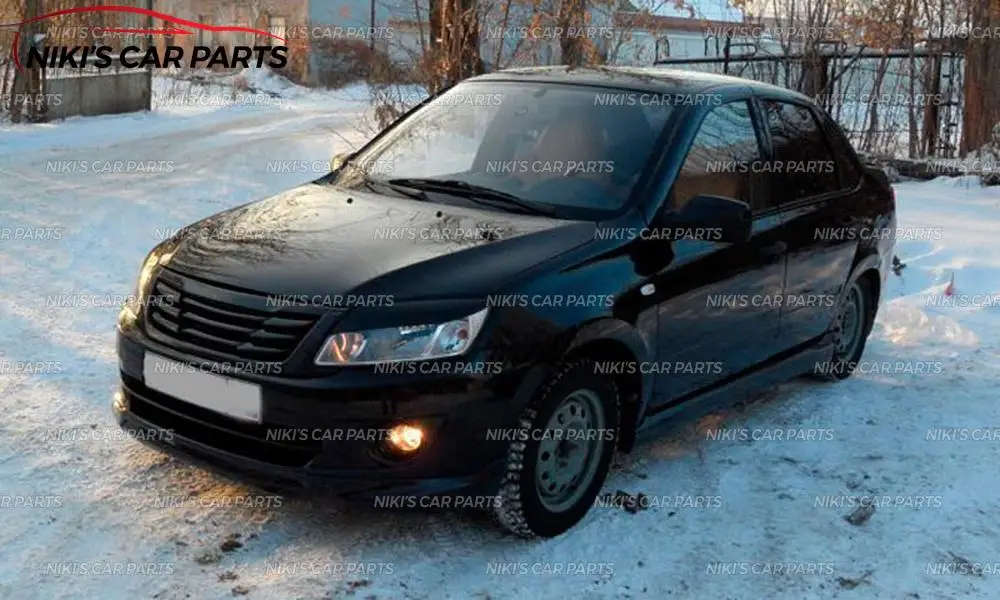 Крышка радиатора гриль для Lada Granta 2011- волны Стиль ABS пластик обвес комплект аэродинамическое украшение автомобиля Стайлинг тюнинг