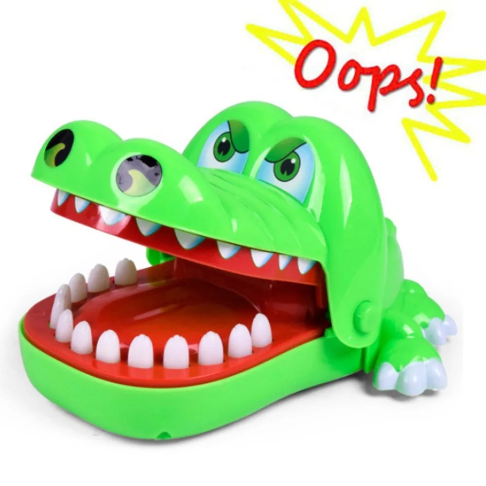 

2019 New children Crocodile Toy Crocodile Biting Finger Game Funny Toys Big and Small Size Avaliable