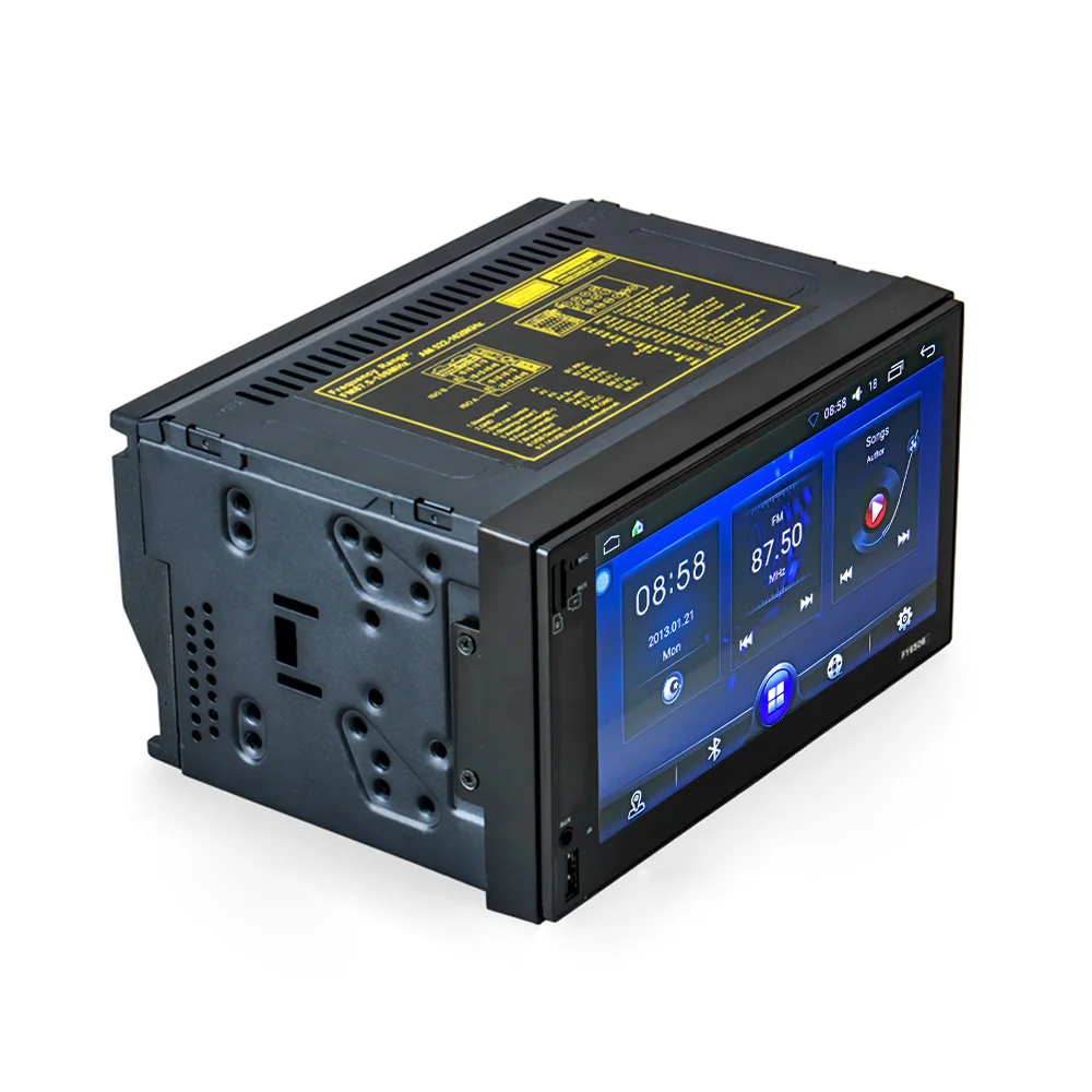 AOSHIKE gps 2 Din Автомобильный мультимедийный плеер 7 ''HD Автомобильный MP5 плеер Bluetooth wifi четырехъядерный Android 6,0 FM MP4 - Цвет: only MP5 player