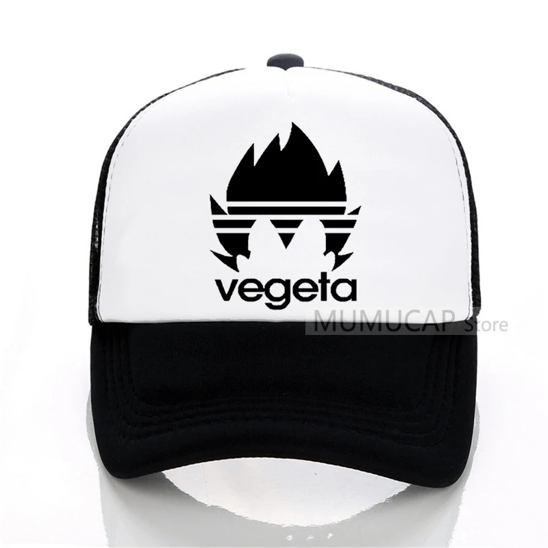Бейсболка vegeta для мужчин и женщин летняя кепка тракер уличная сетчатая шляпа в