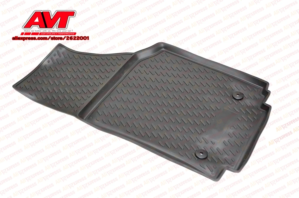 Floor mats for Opel Meriva 2002-2010 4 pcs rubber rugs non slip rubber interior car styling accessories