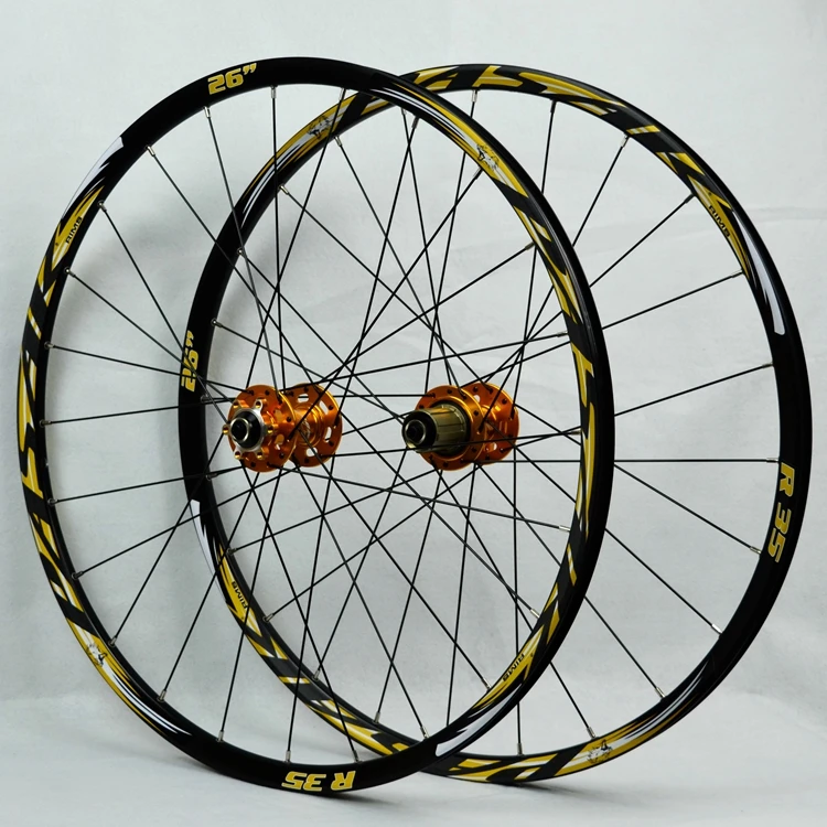 Perfect mountain bike bicycle wheel front 2 rear 4 bearing japan hub 24h super smooth wheel wheelset Rim26in 27.5in QR 1580g 18 Perfect mountain bike bicycle wheel front 2 rear 4 bearing japan hub 24h super smooth wheel wheelset Rim26in 27.5in QR 1580g 18
