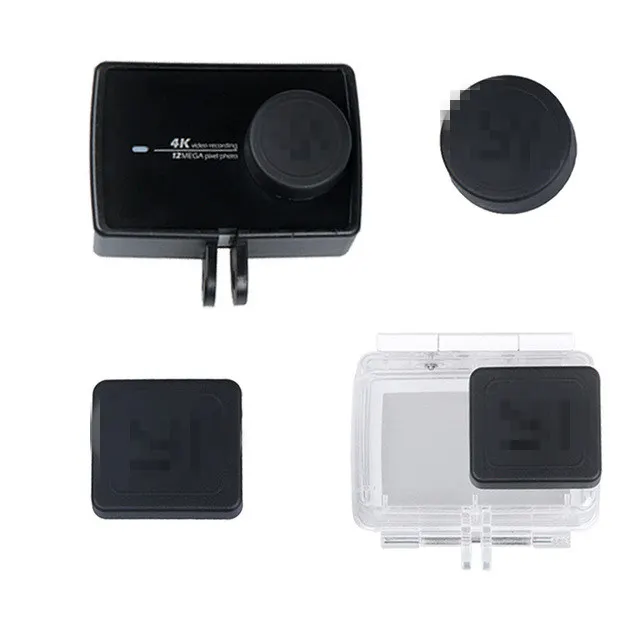 

Action Camera Accessories Lens Cap Cover for Xiaomi Yi 4K Waterproof Housing Case Lens Protective Cover for Xiaomi yi 2