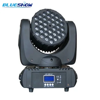 

4pcs/Lot, 36x3W Cree LED Moving Head Beam RGBW Light wash stage lighting Disco dj club bar show concert theatre