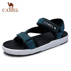 CAMEL/Мужская обувь, новые летние шлепанцы, римские сандалии с ремешками, мужская легкая дышащая пляжная мужская обувь
