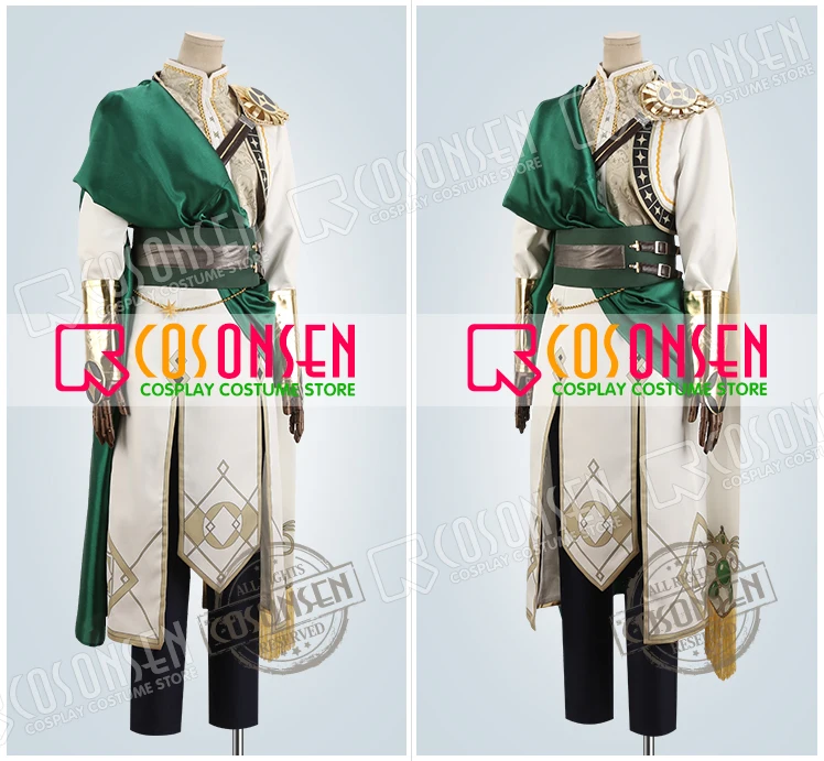 IDOLiSH7 Nagi Rokuya Небесный паломнический трон звездного Косплей Костюм COSPLAYONSEN все размеры