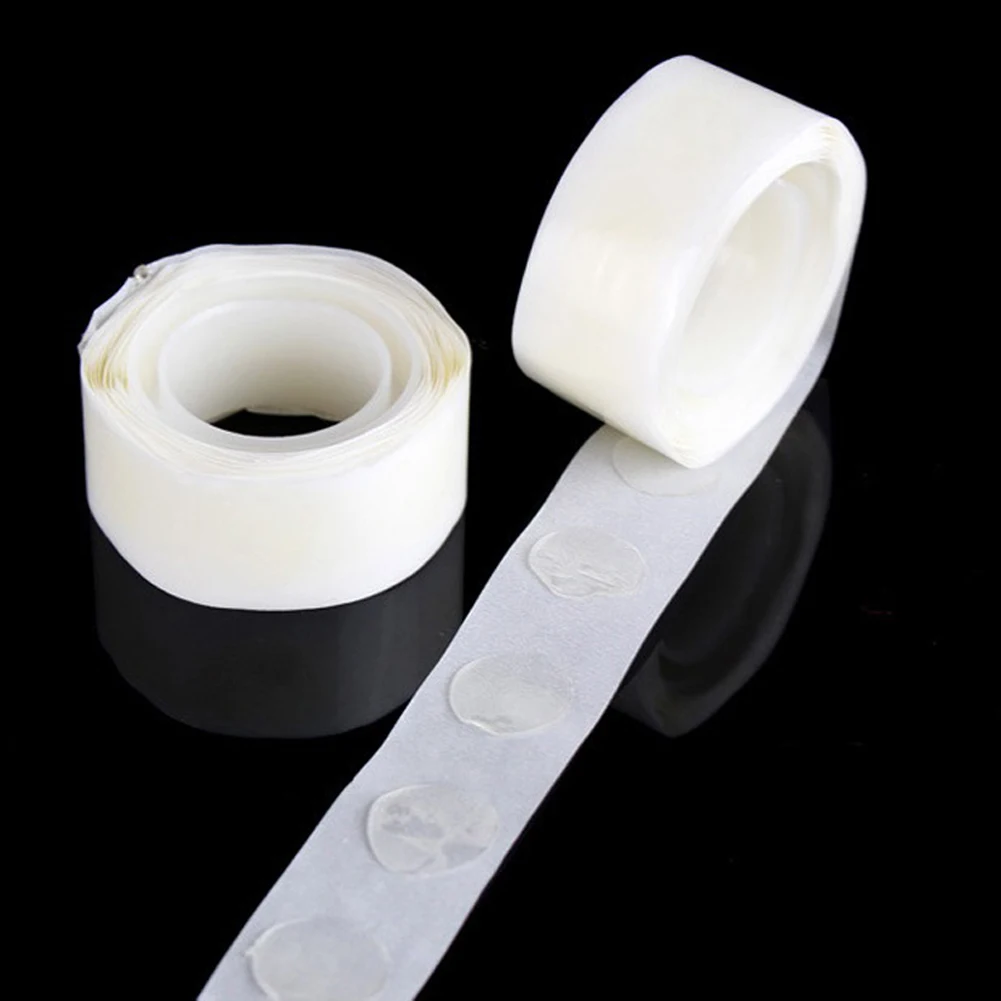 

1 Roll Balloon Glue Point 100 Glue Poiint Multi Use Fix Gum Air Balls Inflatable Toy Decorations For Birthday Wedding XMAS Party