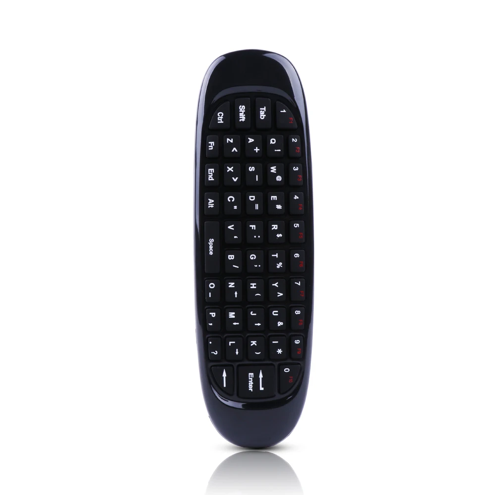 C120 2,4G мини беспроводная клавиатура гироскоп Air Fly mouse универсальный пульт дистанционного управления с usb-приемником для Android tv Box Smart tv