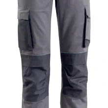 Брюки; эластичные штаны серого цвета