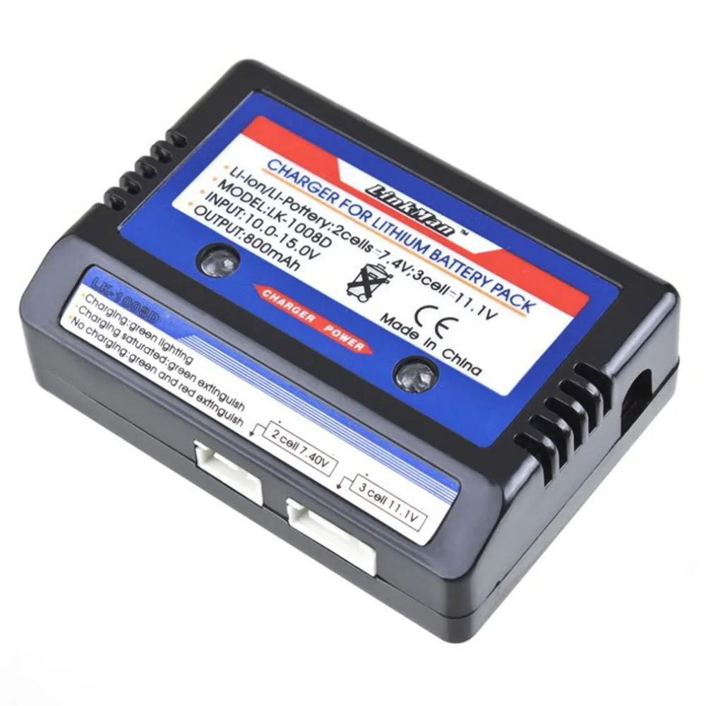 2pcs Hot sale Battery Balance Charger For 7.4-11.V 2-3S 2S 3S Cells Li-PO RC Promotion | Игрушки и хобби