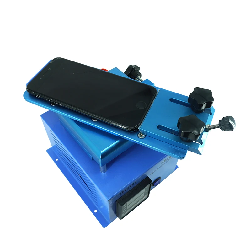 

360 degree rotating multi function lcd separator glue cleaning machine,can be used for samsung edge inframe