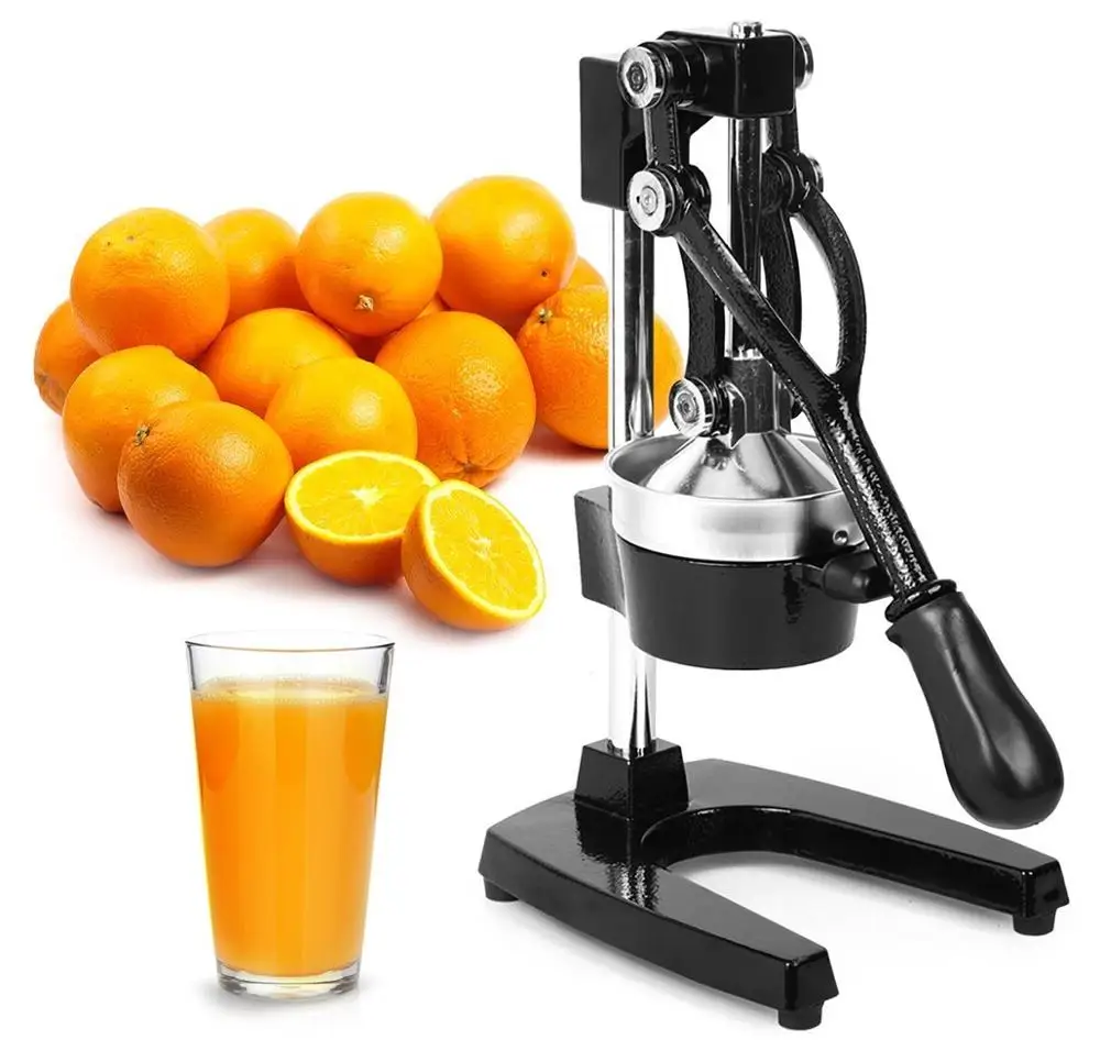 

Professional Citrus Juicer - Manual Citrus Press and Orange Squeezer - Metal Lemon Squeezer - Premium Quality Heavy Duty Manual