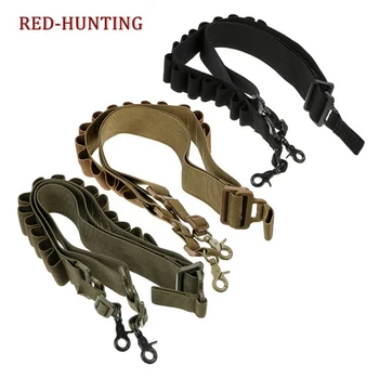 

Hunting 25 Shell Cartridges Belt Shell Gun Sling Tactical Shoulder Ammo Holder Sling for 12GA 20GA