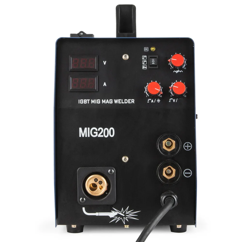 Инвертор MIG MAG сварочный аппарат 200 Amp + электродный инвертор|Запчасти для