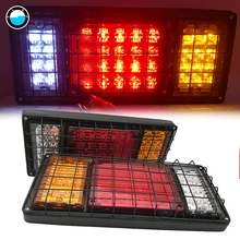 Luci del rimorchio 12 v/24 v Impermeabile LED Posteriore di Coda Lampada di Arresto Reverse Indicatore di Sicurezza Luci di Nebbia per Rimorchio camion Auto Fanali Posteriori.