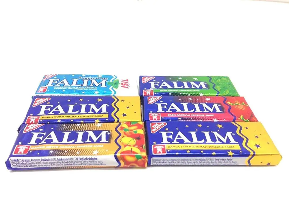 Falim sugarless жевательная резинка, без сахара, 6 вкусов 100 шт, вкусный вкус-in Десерт from Мать и ребенок on Aliexpress.com | Alibaba Group
