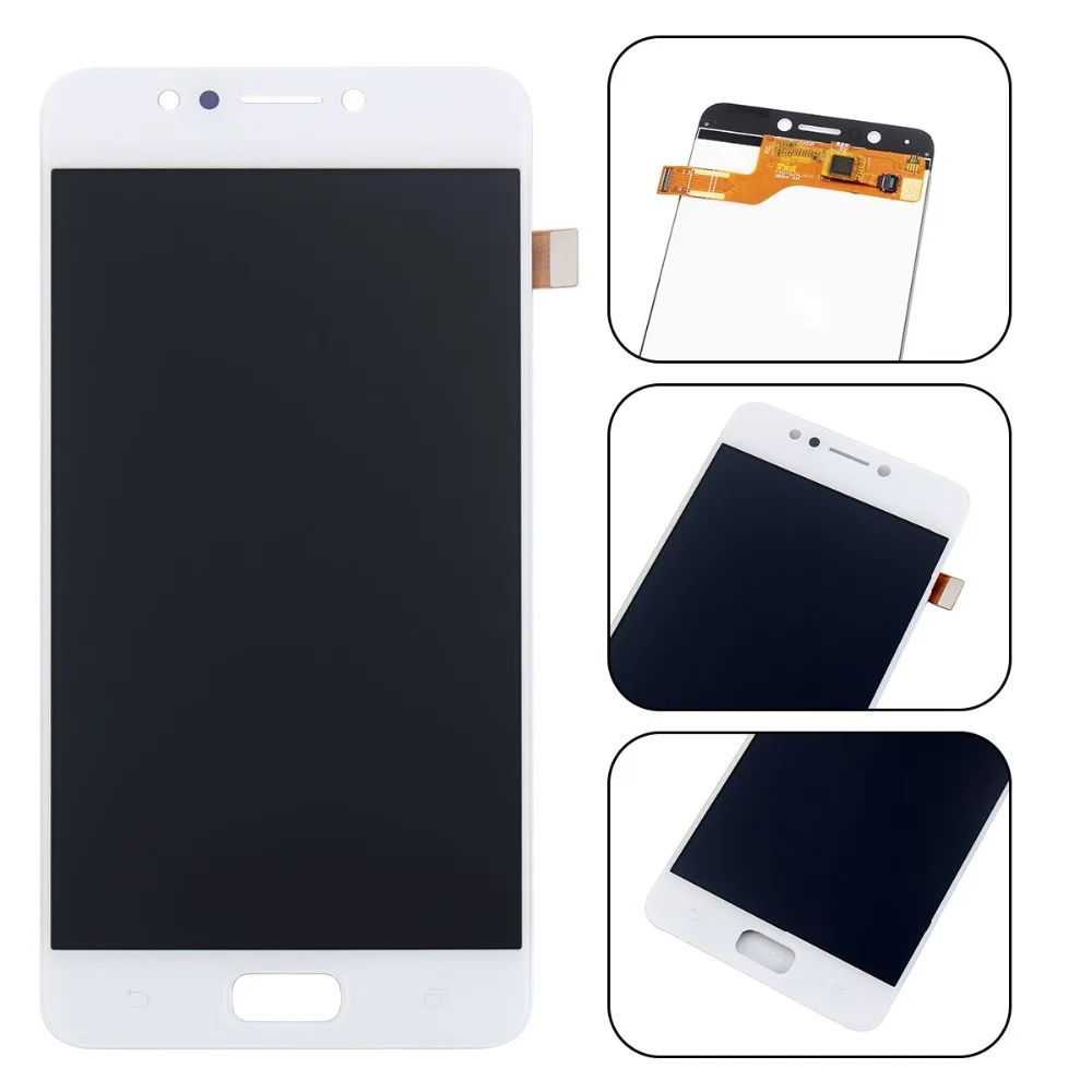 Для Asus Zenfone 4 Max ZC520KL X00HD ЖК-дисплей кодирующий преобразователь сенсорного экрана в