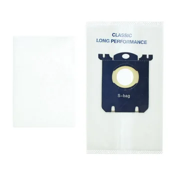 

Vacuum Cleaner Bag Replacement For Philips FC 8138 Easy Life S-Bag Classic-Long Performance - 4 Pieces