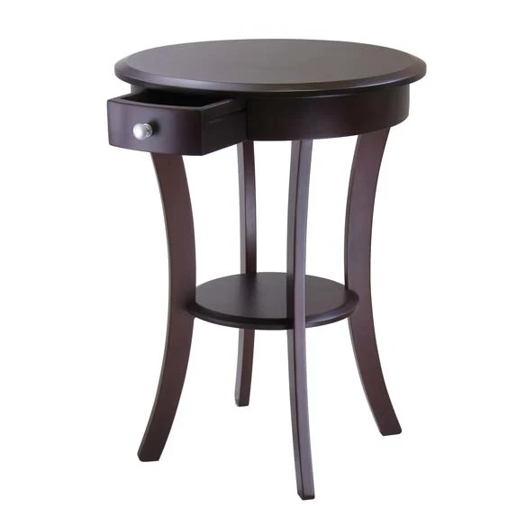 Winsome Home Decor Elegant Sasha Round Accent Table
