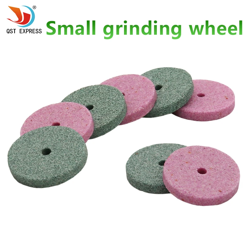 50pcs Dremel Accessories 20mm Mini Drill Grinding Wheel/Buffing Wheel Polishing Pad Abrasive Disc For Bench Grinder Rotary Tool buffing wheels for bench grinder metal glass wood products polishing white