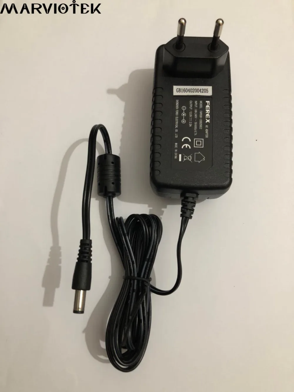 

High Qualified DC 12V 2.5A Power Adapter Power Supply for CCTV Camera EU Standard Plug