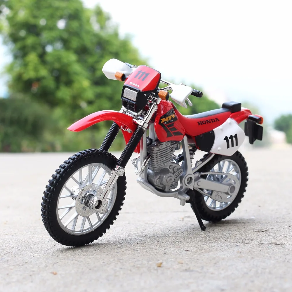 1:18 весы Maisto Honda XR400R гоночные автомобили для мотоцикла мини модели автомобилей