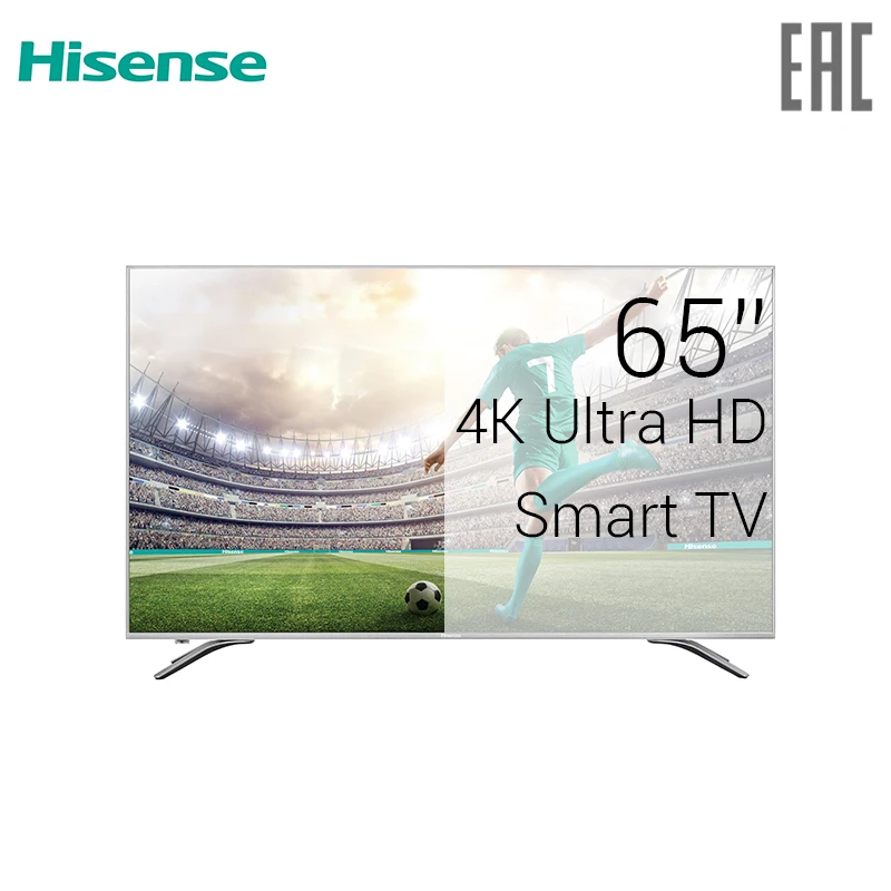 

4K Телевизор 65” светодио дный Hisense H65A6500 смарт ТВ